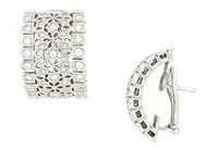 Ohrringe Sommer Dame in Gold Diamante 0.82 Ct 10057834 - 10057834